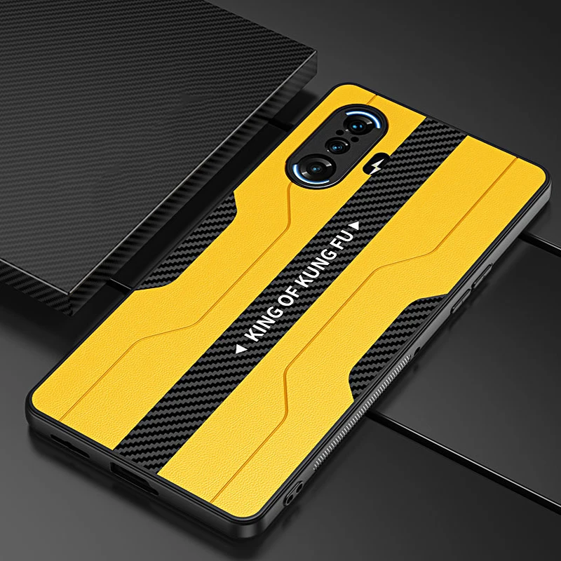 Чехол из углеродного волокна для Xiaomi Poco F3 X3 GT M3 Pro кожаный мягкий чехол ТПУ Redmi Note 10