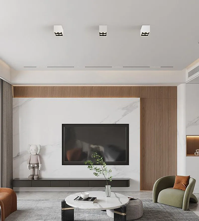 Анти-без бликов светильник светодиодный поверхностного монтажа 8W16W18W36W Освещение