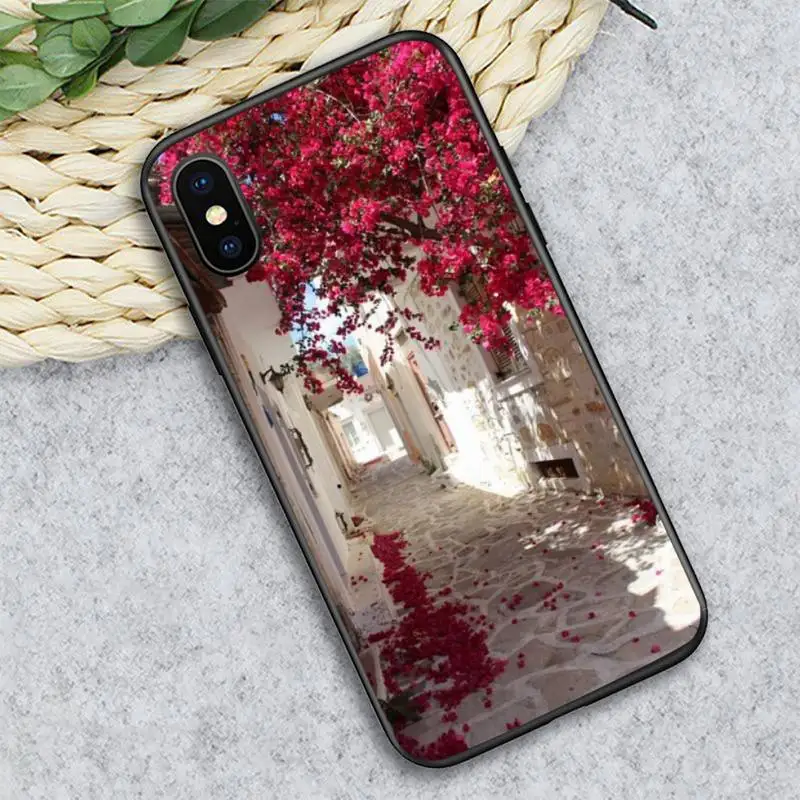 

travel italy France London Flower World Places Phone Case for iPhone 11 12 pro XS MAX 8 7 6 6S Plus X 5S SE 2020 XR Soft funda