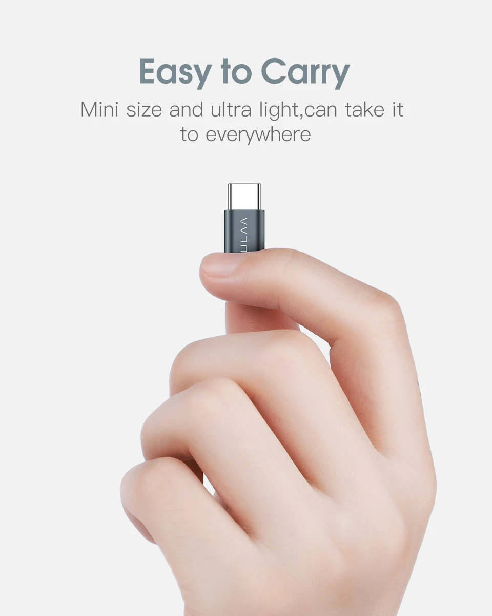 KUULAA USB C адаптер типа OTG C на кабель зарядного устройства микро-usb конвертер для Macbook Pro samsung Galaxy S10 S9 huawei type-C USB OTG