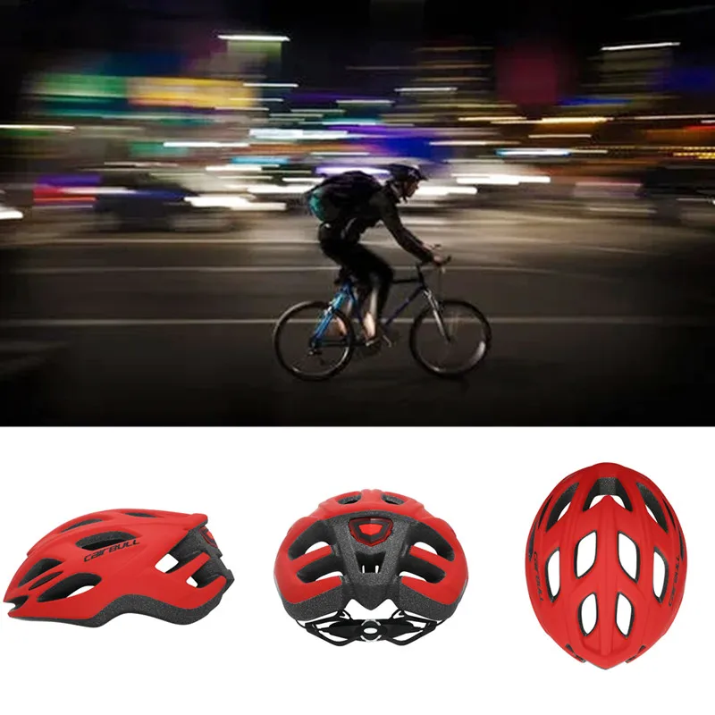 

CAIRBULL RACEMASTER 235g Ultralight Sports Safety Road Mountain Bike Helmet With Light Casco Ciclismo Safety Cap Racing Cycling