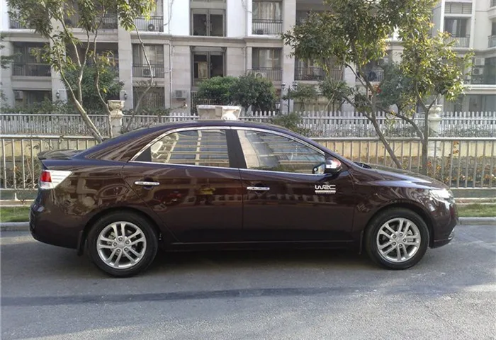 Спойлер для Kia Forte 2010 2015 спортивный спойлер из АБС пластика заднего крыла