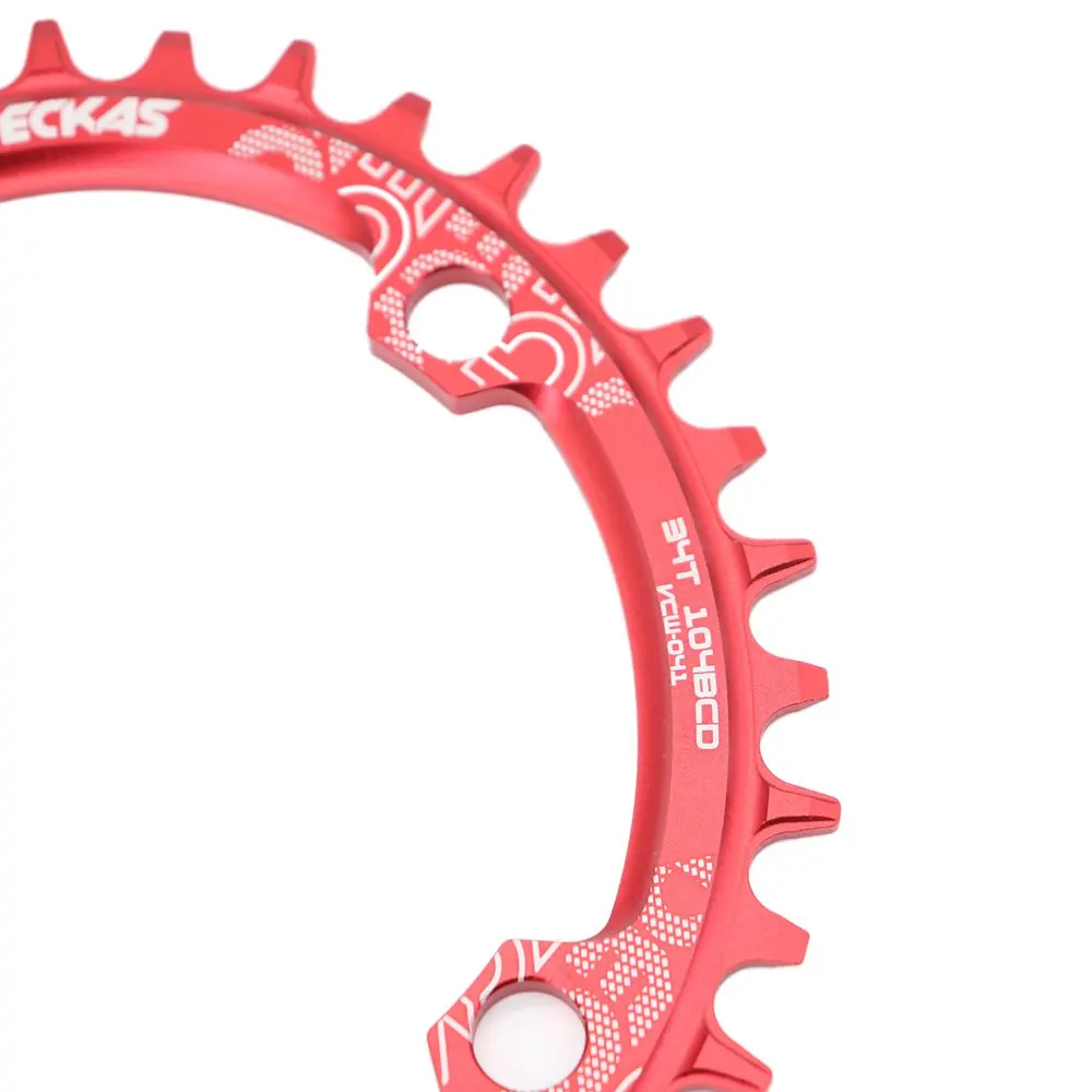 Deckas овальная Звездочка 104BCD для Shimano MTB велосипед кольцо цепи велосипеда 32t 34 36 38T