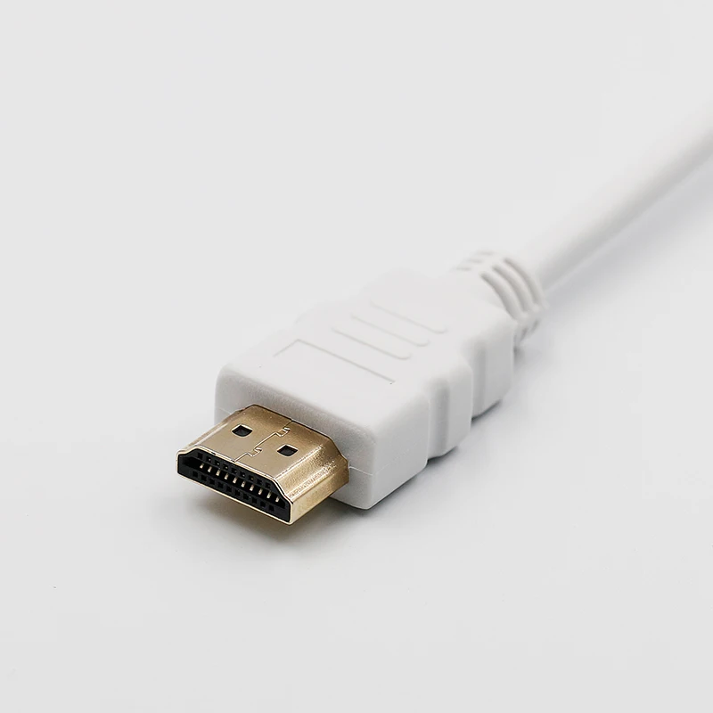 HDMI в VGA кабель конвертер папа Женский аналоговый видео адаптер Кабели HD 1080P для ПК