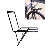 bike front luggage rack front rack carrier panniers shelf cycling bike stand accessoriesblack