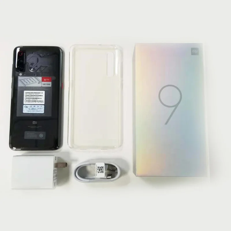 Global Rom Xiaomi mi 9 mi 9 прозрачный 8GB 256GB Смартфон Snapdragon 855 6,3" 48MP Тройная задняя камера Беспроводная зарядка