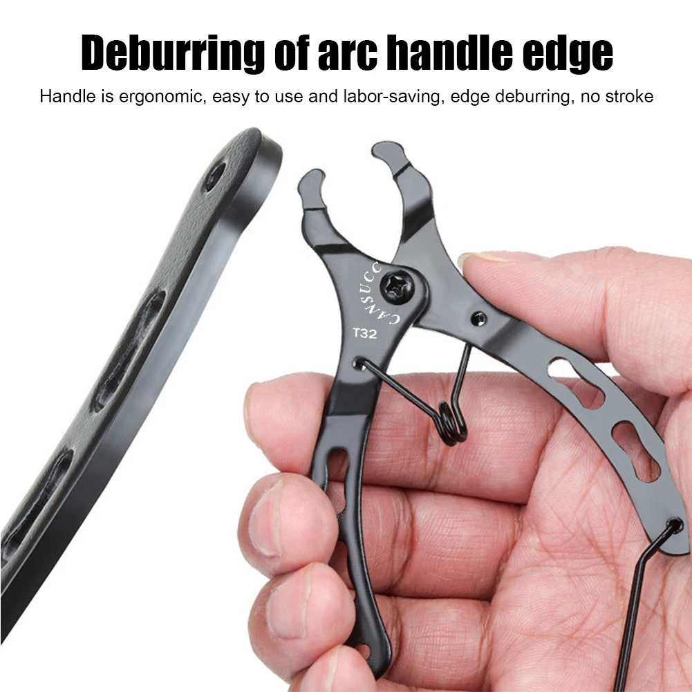 

CANSUCC Mountain Bicycle Chain Link Buckle Pliers Clamp Quick Release Bike Chain Remover Clip Cycling Repair Tools Accessories
