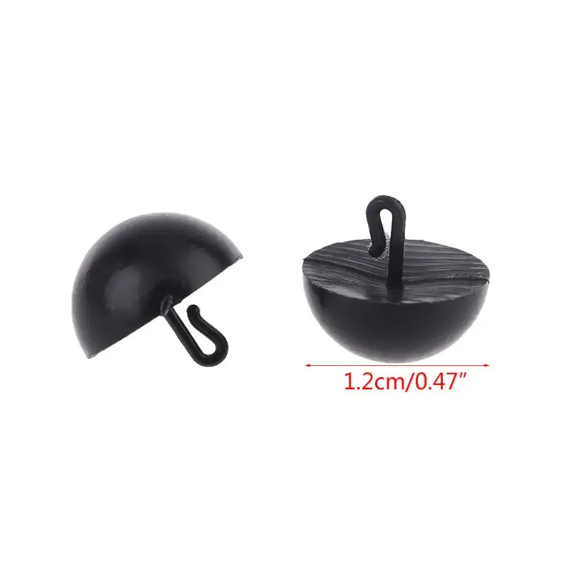 

20Pcs Carp Fishing Sight Stops 12mm Plastic Stoppers Bait Angling Terminal Lure