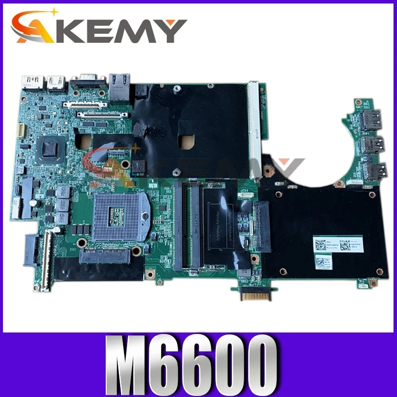 

Оригинальная материнская плата для ноутбука DELL Precision M6600 Core QM67, материнская плата CN-0NVY5D 0NVY5D 0105GU00-388-G