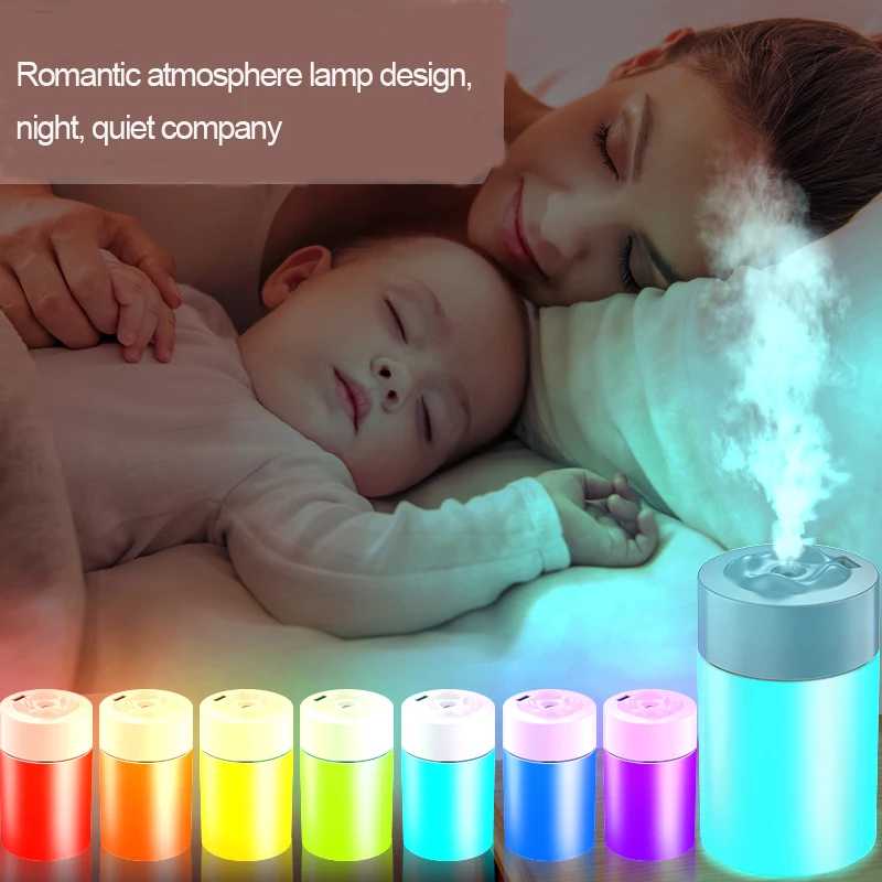 

300ML Mini Air Humidifer Aroma Essential Oil Diffuser USB Ultrasonic Mist Maker Humidificador for car Home with LED lamp Difusor