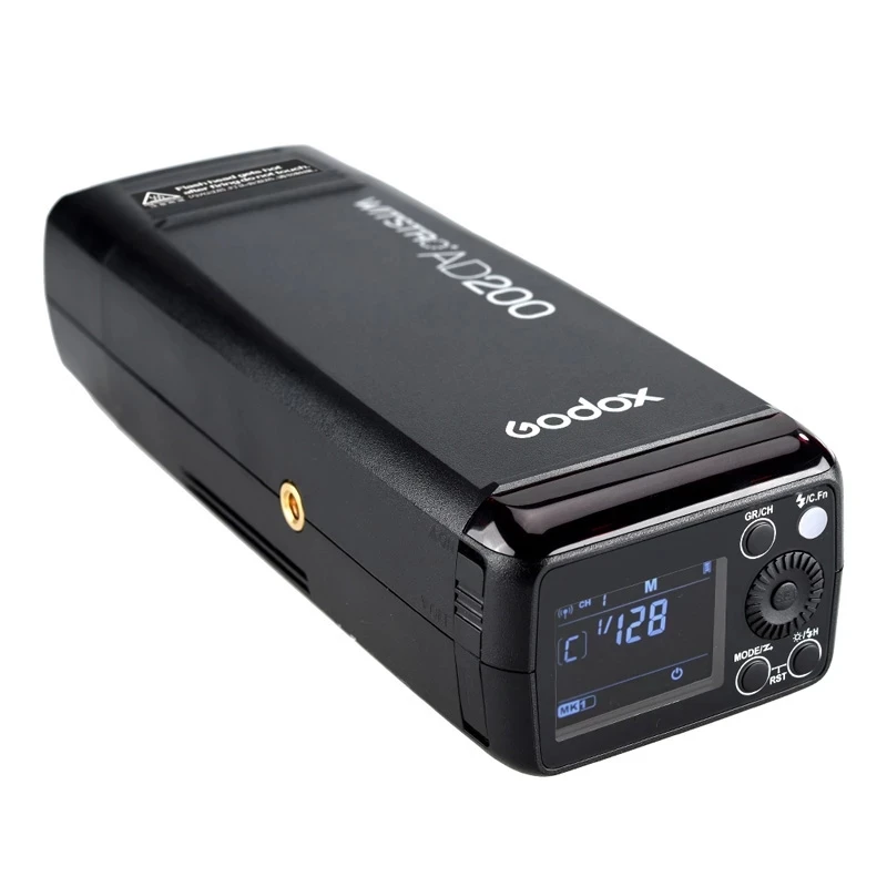 Карманная вспышка Godox 2 4G TTL HSS AD200 + 4 головки светильник (H200R /H200/H200J/AD-L) адаптер