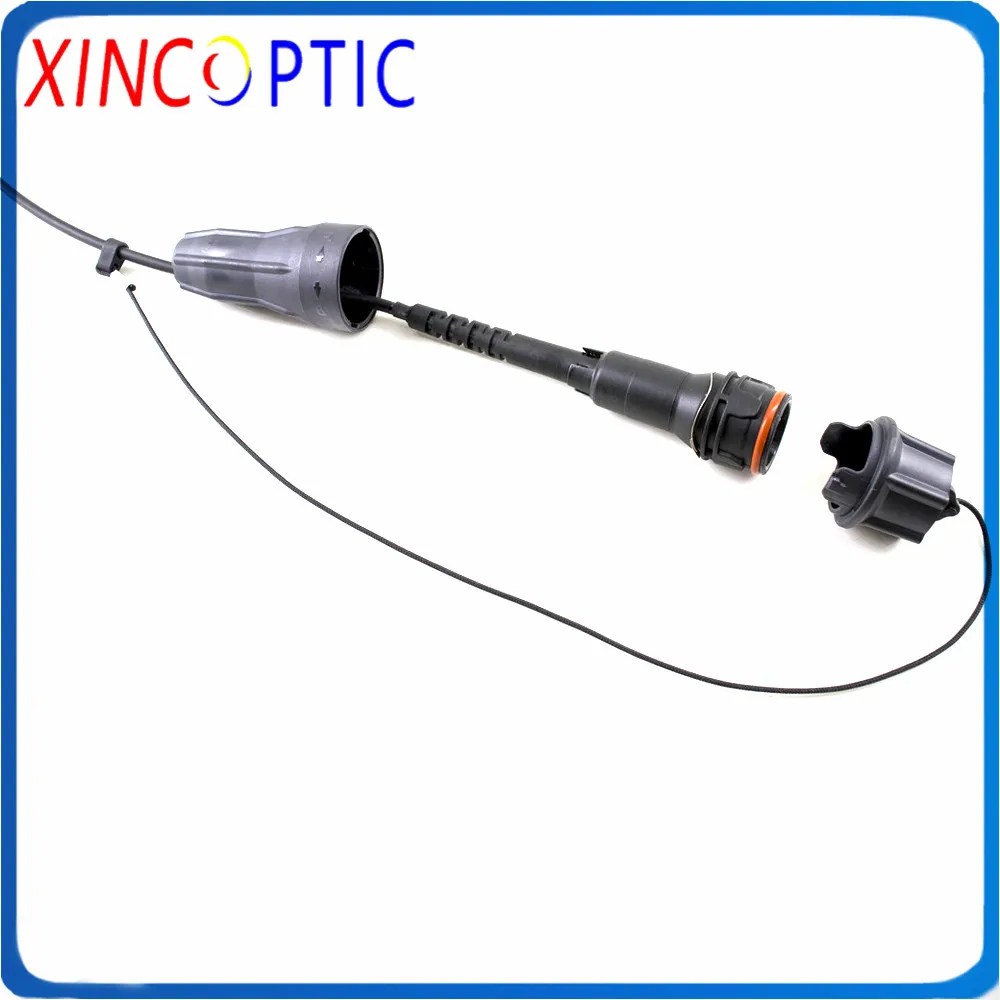 SMF 2Fibers FULLAXS Duplex LC to 2C Fullaxs 200M 4.8mm LSZH/TPU Black Jacket Non-Armored Fiber Optic Patch Cord Jumper Cable | Мобильные