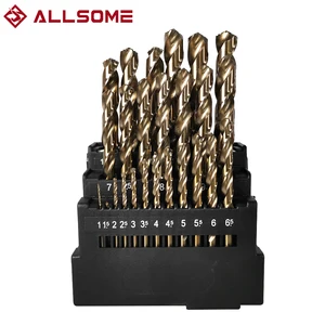 Набор спиральных сверл M42 из быстрорежущей стали, с 3 кромками, 8% кобальтовое сверло для сверления дерева и металла