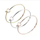 Модные бусины в форме сердца из нержавеющей стали толщиной 2 мм