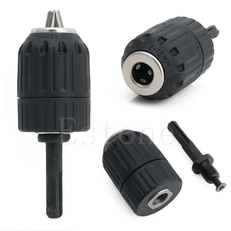 

1/2-20UNF Pro HSS 13MM Keyless Drill Chuck Converter + SDS Adaptor Accessories