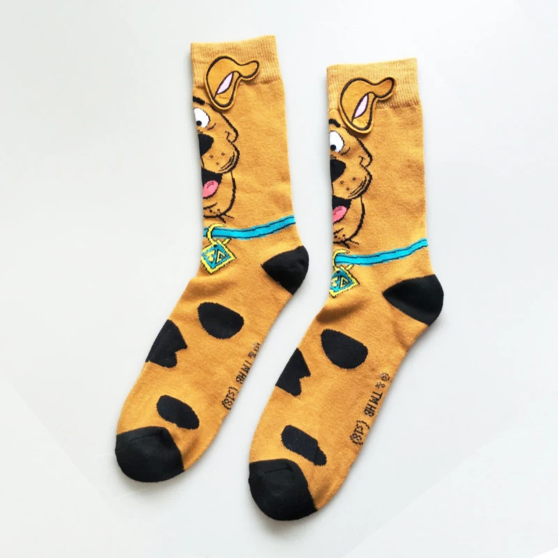 Забавные 3D носки с ушками Мужские Женские Мультяшные хлопковые чулки для