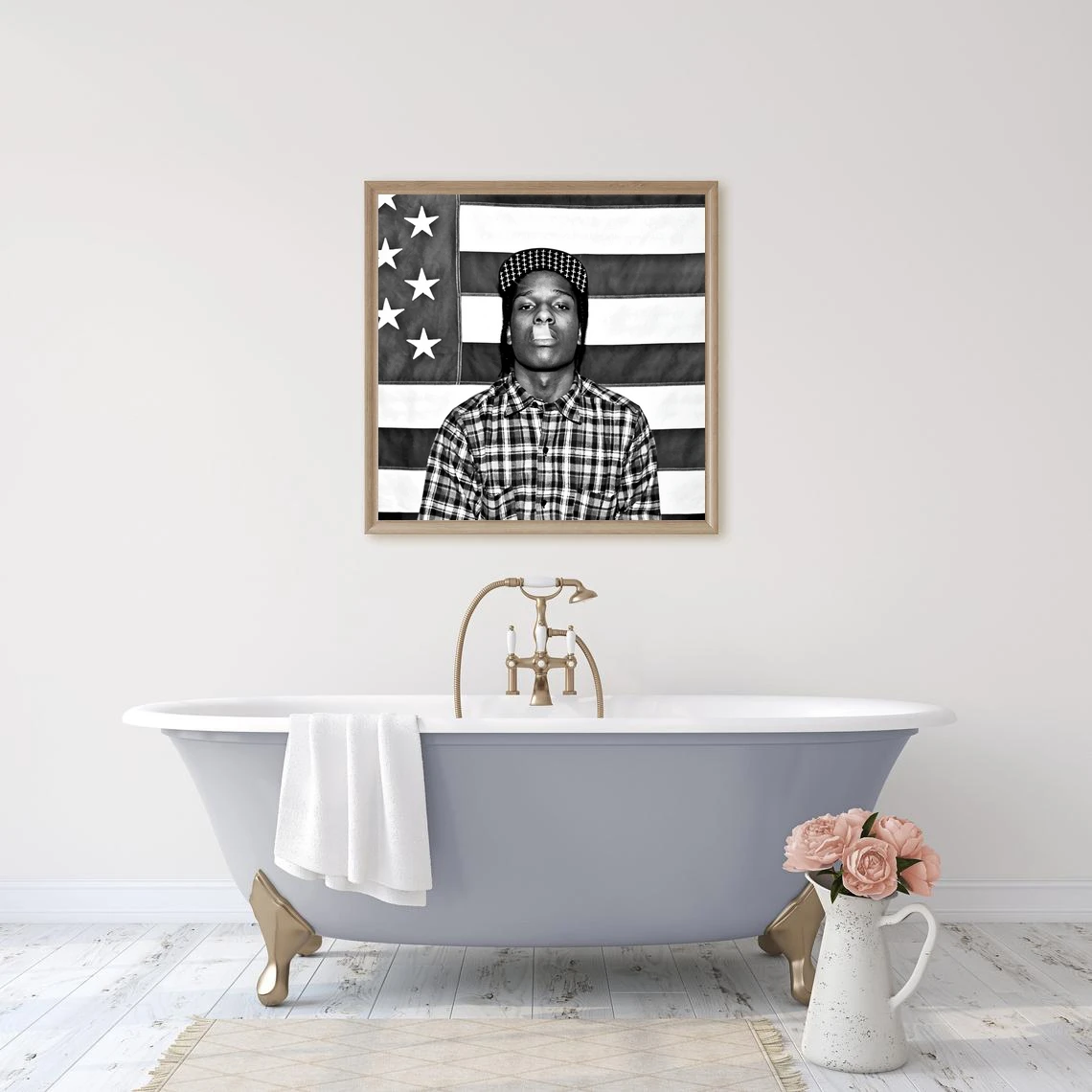 ASAP Rocky LIVELOVE обложка музыкального альбома плакат холст принт рэп хип-хоп музыка