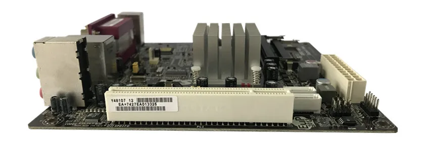 Mini itx Intel atom D2550 1.86HGZ cpu x86 atom mini itx материнская плата COM с поддержкой системы XP, WINDOWS 7