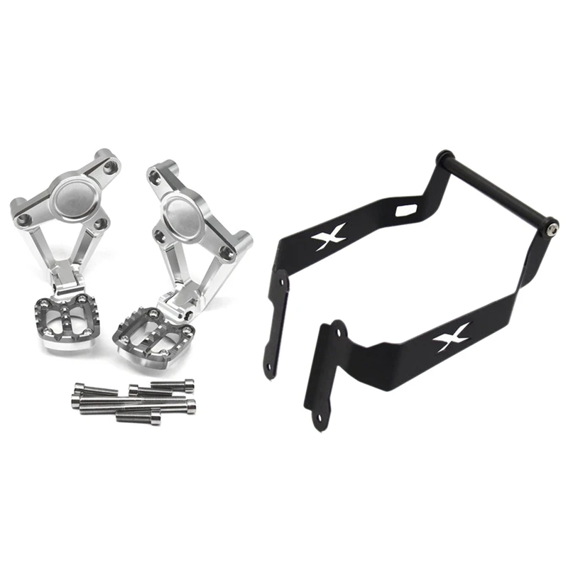 Складные Задние подножки опора для ног пассажира с мотоциклом GPS навигации