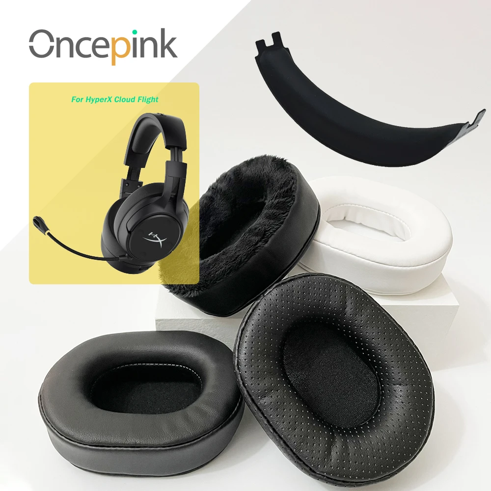 Oncepink Запасные подушечки для наушников и ленты на голову HyperX Cloud полета наушники