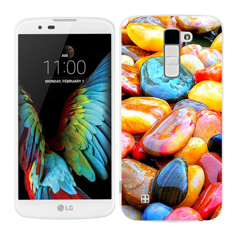 06 Чехол для телефона LG K5 K10 LTE K4 Мягкая силиконовая задняя крышка для LG K8 K9 EU версия Prime бампер - Цвет: 06