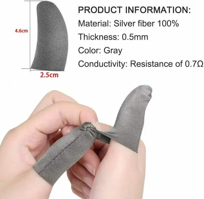 

Игровой контроллер для PUBG COD, 6 шт., сенсорный экран, удобный, без помех, Прямая поставка