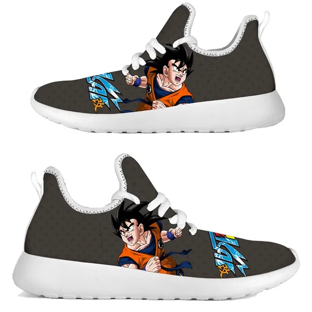 HMB6013Z61 INSTANTARTS Dragon Ball Z суперклассные мужские сетчатые кроссовки Saiyan Son Goku Dragon Ball, Летние повседневные кроссовки на шнуровке для мальчиков - Цвет: HMB6013Z61