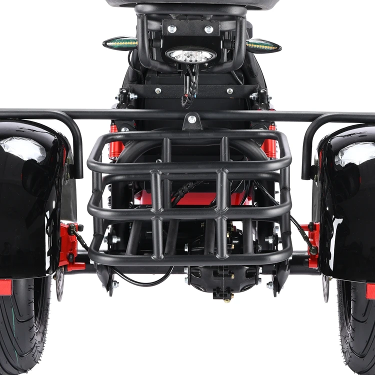 Электрический мотоцикл с большой шиной 3000 Вт трехколесный электрический Pro Trike