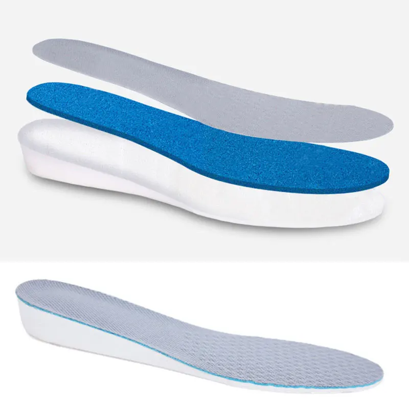 Height increase insoles for men/women 1.5/2.5/3.5 cm up invisiable arch support orthopedic insoles shock absorption EVA Material