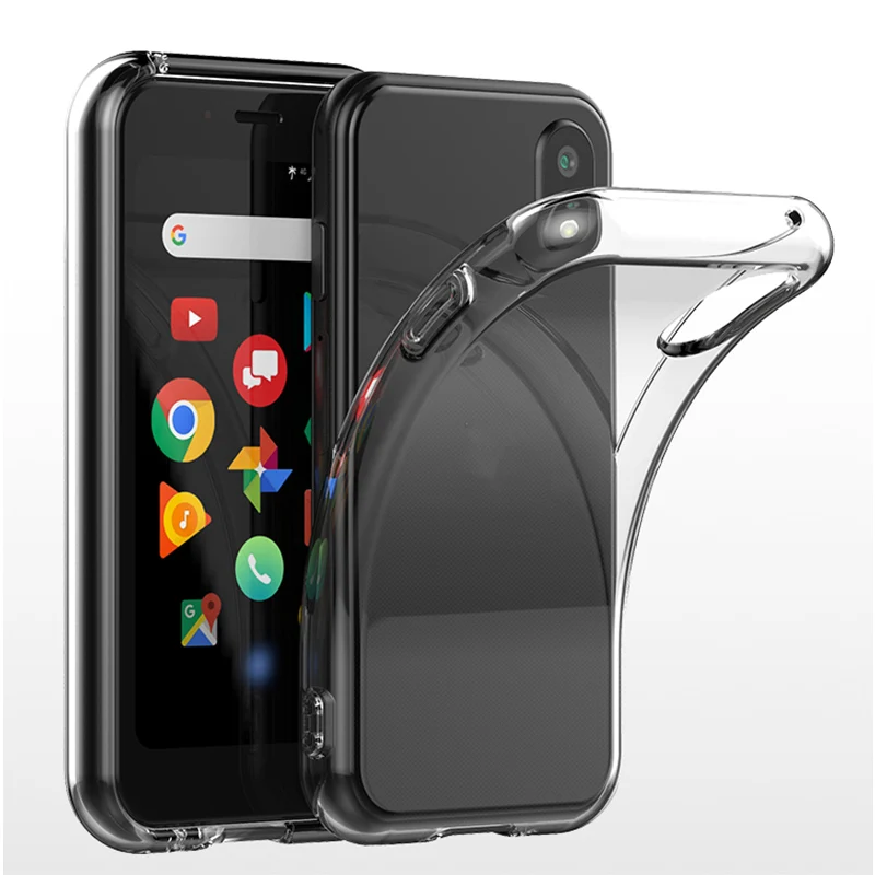 Для Палм чехол для телефона 4G Прозрачный Tansparent TCL ладони мини телефон PVG100 Мягкий