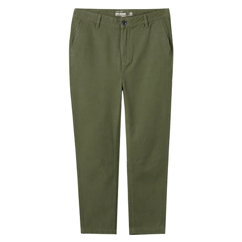 56Green Giordano мужские повседневные джинсовые брюки на средней талии, из натурального хлопка - Цвет: 56Green