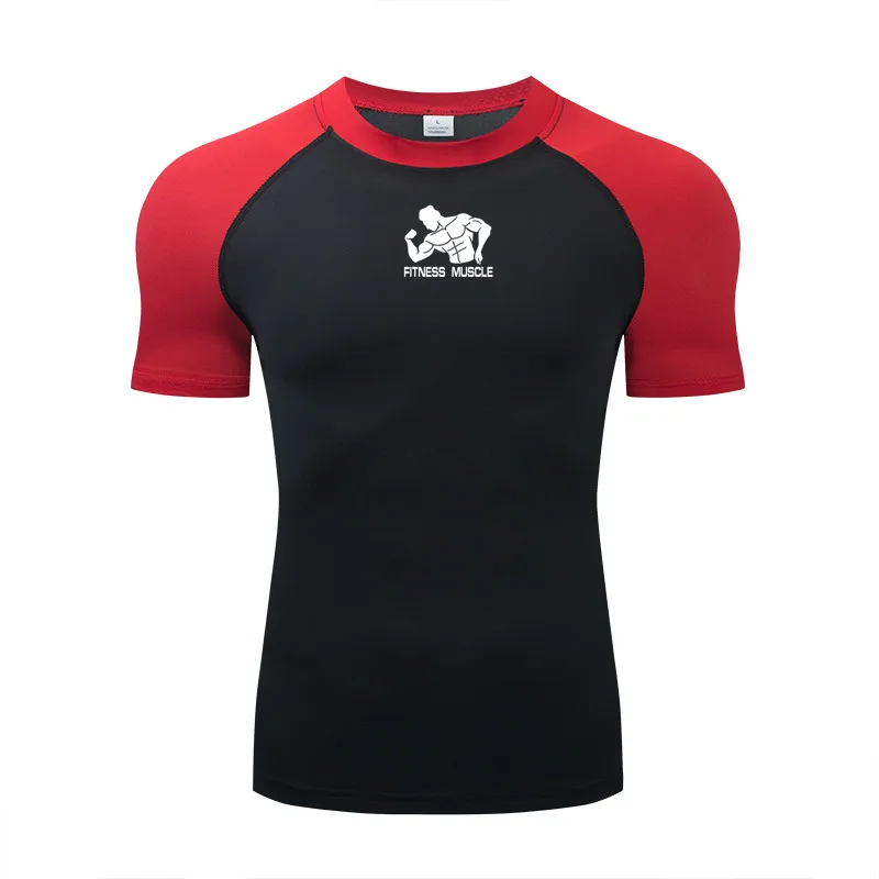 2021 быстросохнущая рубашка для бега фитнеса облегающие футболки компрессионный