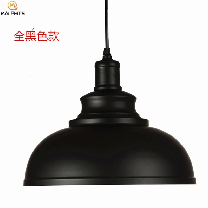 Скандинавская железная Подвесная лампа современный простой светильник для