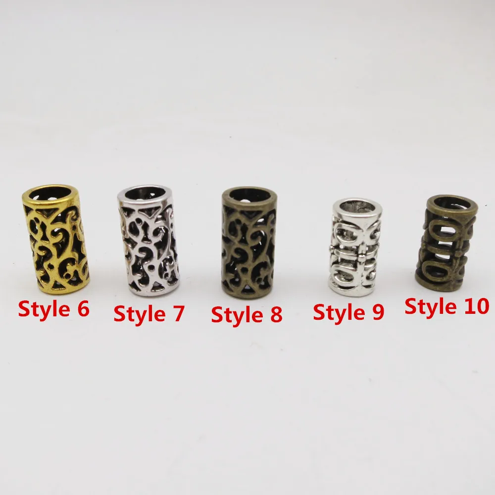 2 шт. различные 10 стилей викингов оплетка для волос страшная борода Дред бусины