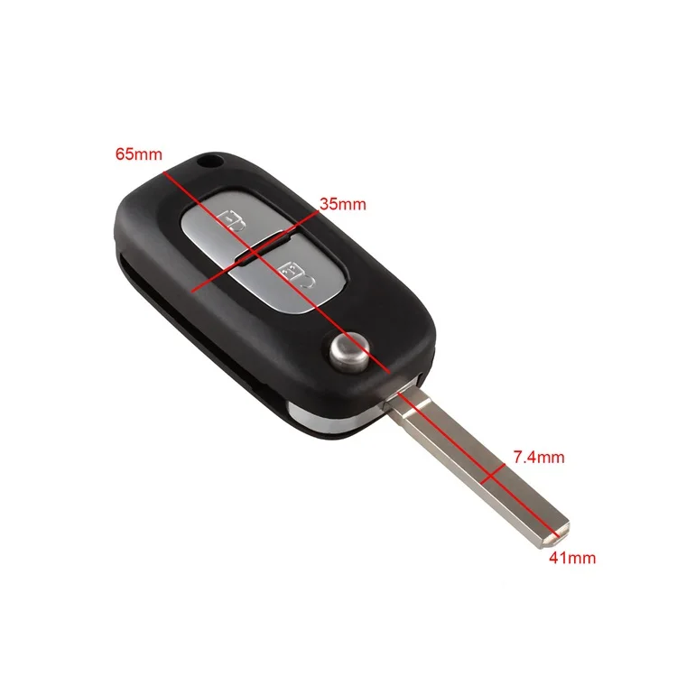 Yetaha 2017 Новый складной Fip дистанционный ключ брелок от машины Замена корпуса для