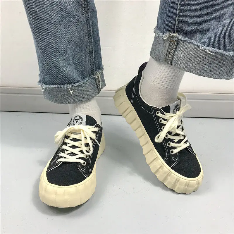 

Women's Sneakers Sports Shoes Kawaii 2021 Fashion Casual White Platform Cute Running Spring Athletic Harajuku Dropshipping
