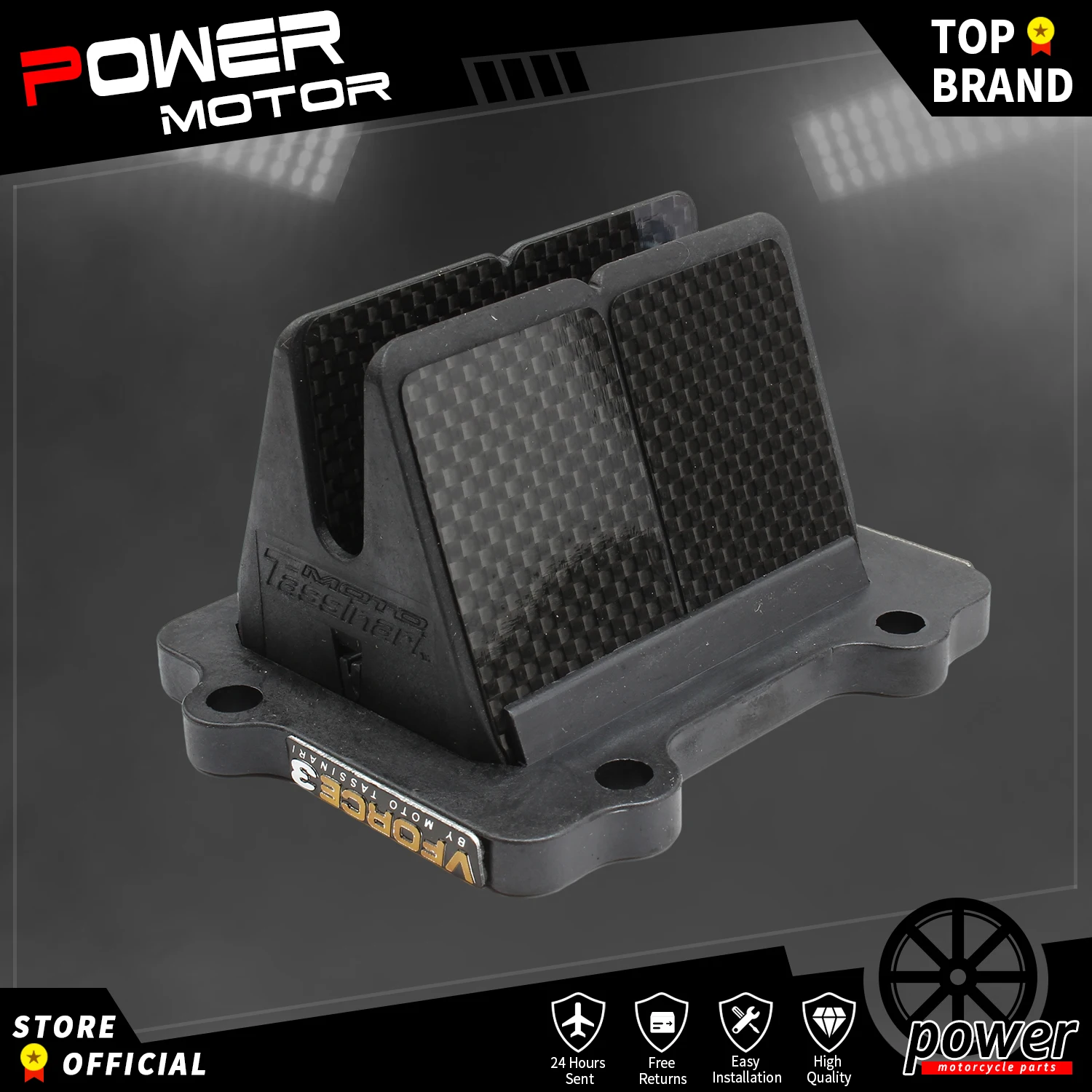 Мотоцикл V сила углеродного волокна тростниковый клапан для SUZUKI RM250 1996 1997 2003-2008