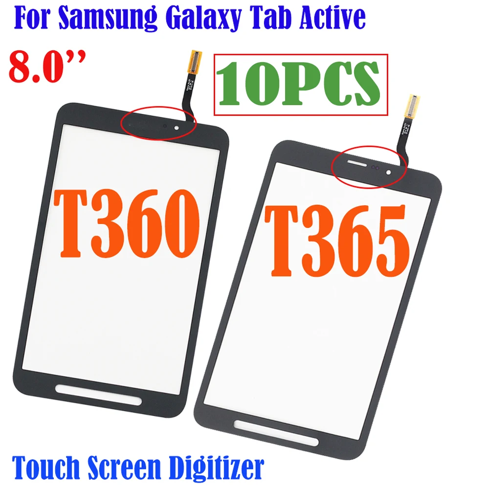 

10 шт., сенсорный экран для Samsung Galaxy Tab