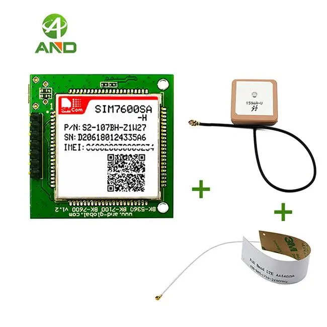 B1 B2 B3 B4 B5 B7 B8 B28 B40 LTE SIM7600SA-H основной плате, CAT4 SIM7600SA-H коммутационная плата - Цвет: With GPS 4G-FPC