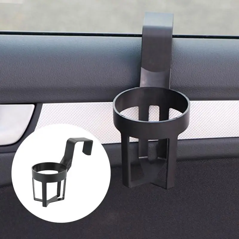 

Black Car Drink Holder Beverage Bottle Cup Mounts Water Bottle Stand Coffee Drinks Holders Portable Universal Car Accessories