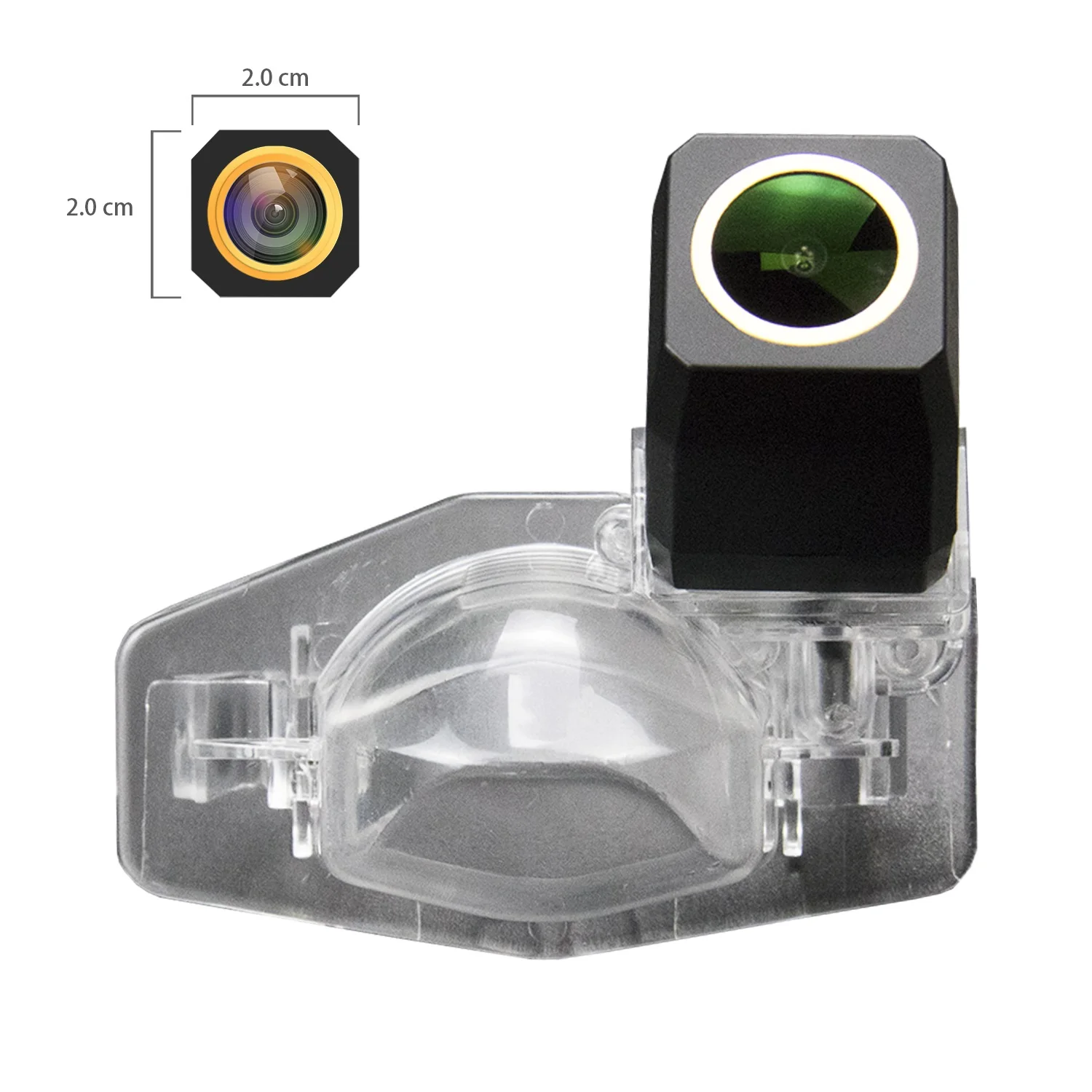 

Misayaee Golden HD Car Rear View Reverse Camera Plate Light for Honda Odyssey Accord Crosstour CR-V CRV Fit jazz HRV CRZ CRX 08-