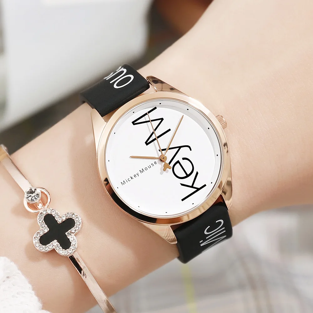 

Disney watch female student Korean waterproof boy quartz watch fashion trend casual children's Watch
