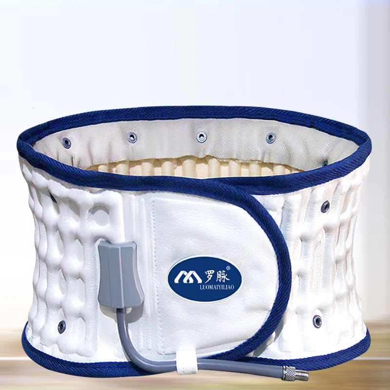 

Physio Decompression Back Belt Brace Back Pain Lower Lumbar Support Back Massage Inflatable Traction Device for Pain Relief