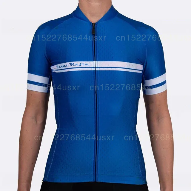 RC педаль мафия Для женщин летние Велосипеды Джерси Женская одежда для езды на