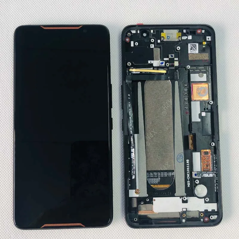 Оригинал с рамкой для 6 0 &quotASUS ROG Phone ZS600KL ЖК дисплей Экран Дисплей + сенсорный экран