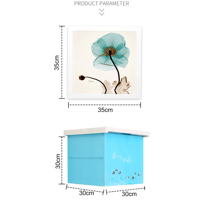 Подвесная корзина для ванной складная настенная хранения белья художественная