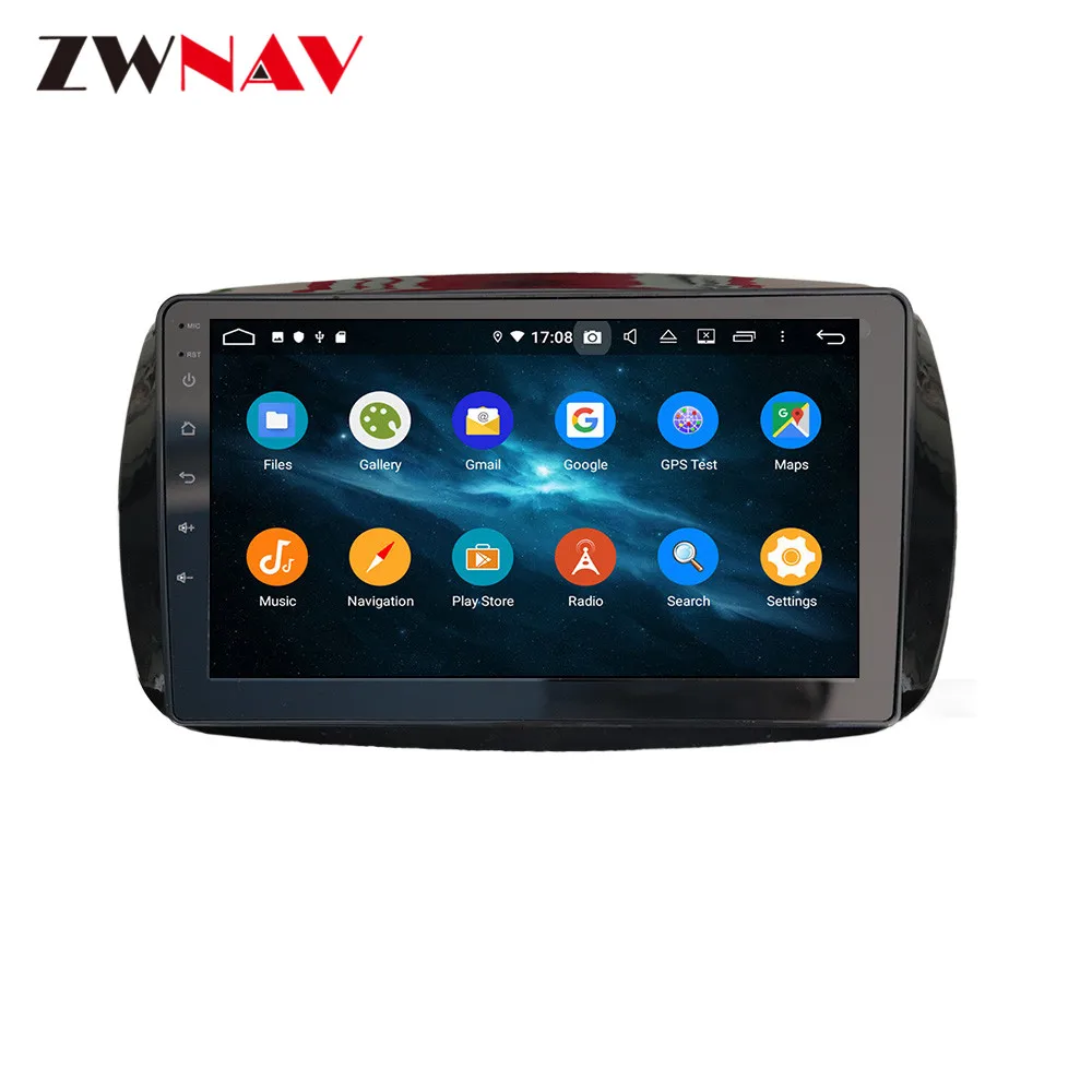Android 9.0 4+64G DSP Carplay Car DVD Player GPS navigation For Mercedes Benz Smart 2016 Head Unit Multimedia Tape Recorder | Автомобили и