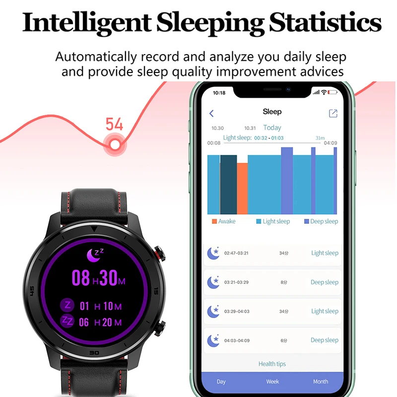 Смарт часы для мужчин ip68 трекер сердечного ритма Браслет smartwatch band