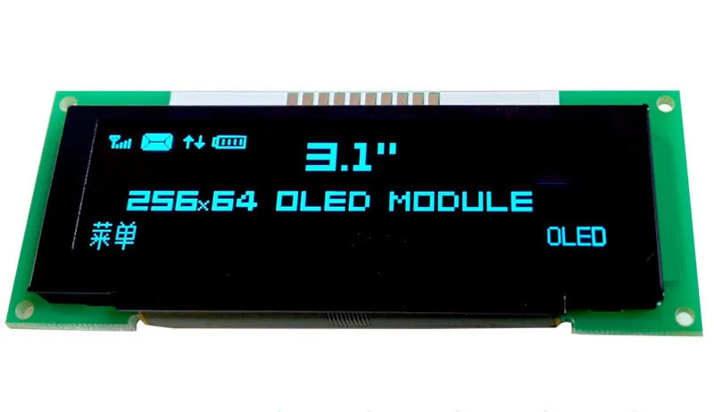 OLED-экран с адаптером SSD1322 3 1 дюйма 10 контактов белый/зеленый/желтый/синий IC 256*64