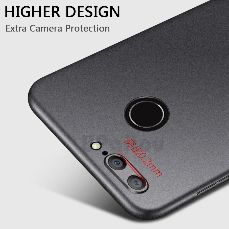 UPaitou Sandstone PC Case for Huawei Honor 8 9 Lite V8 8C 9i 9N Hard Plastic Matte Cases Anti Fingerprint Cover |